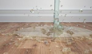 Water op de vloer