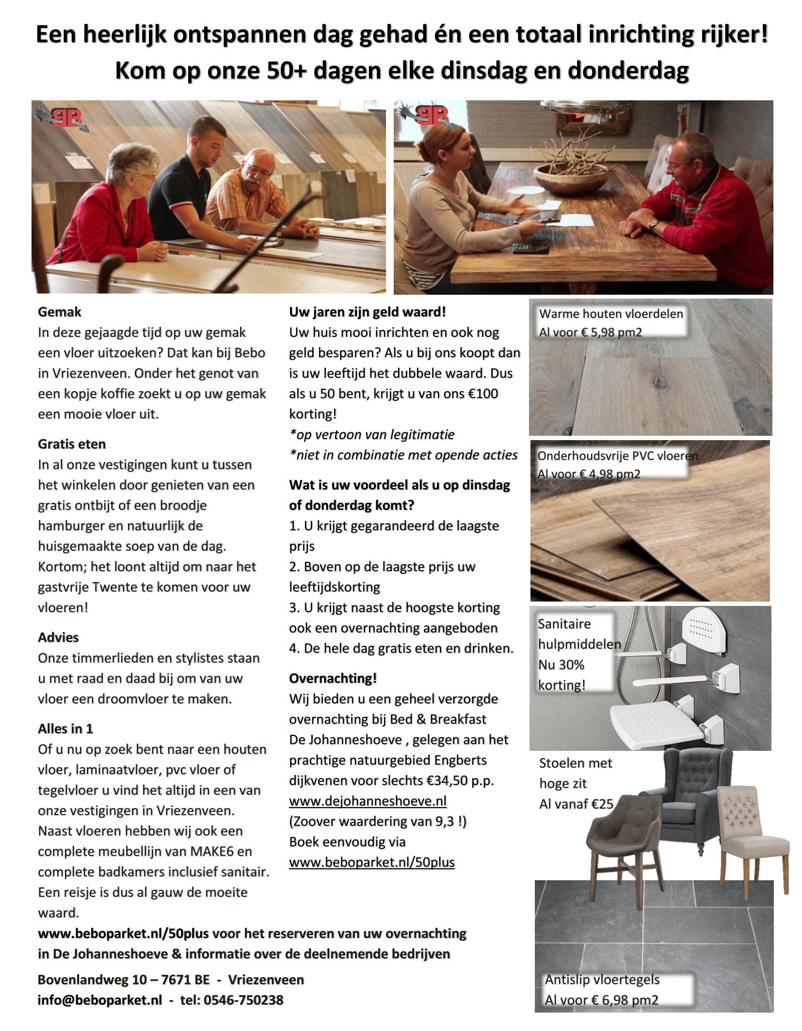 Ouderen advertentie
