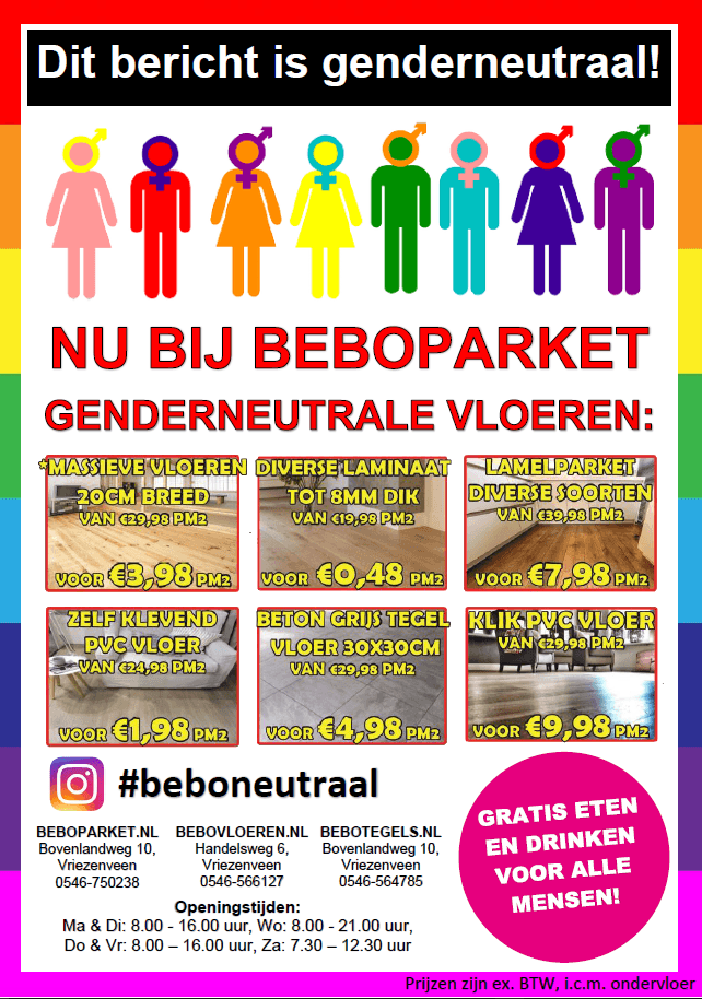 genderneutraal