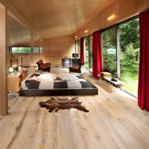 eiken houten vloer